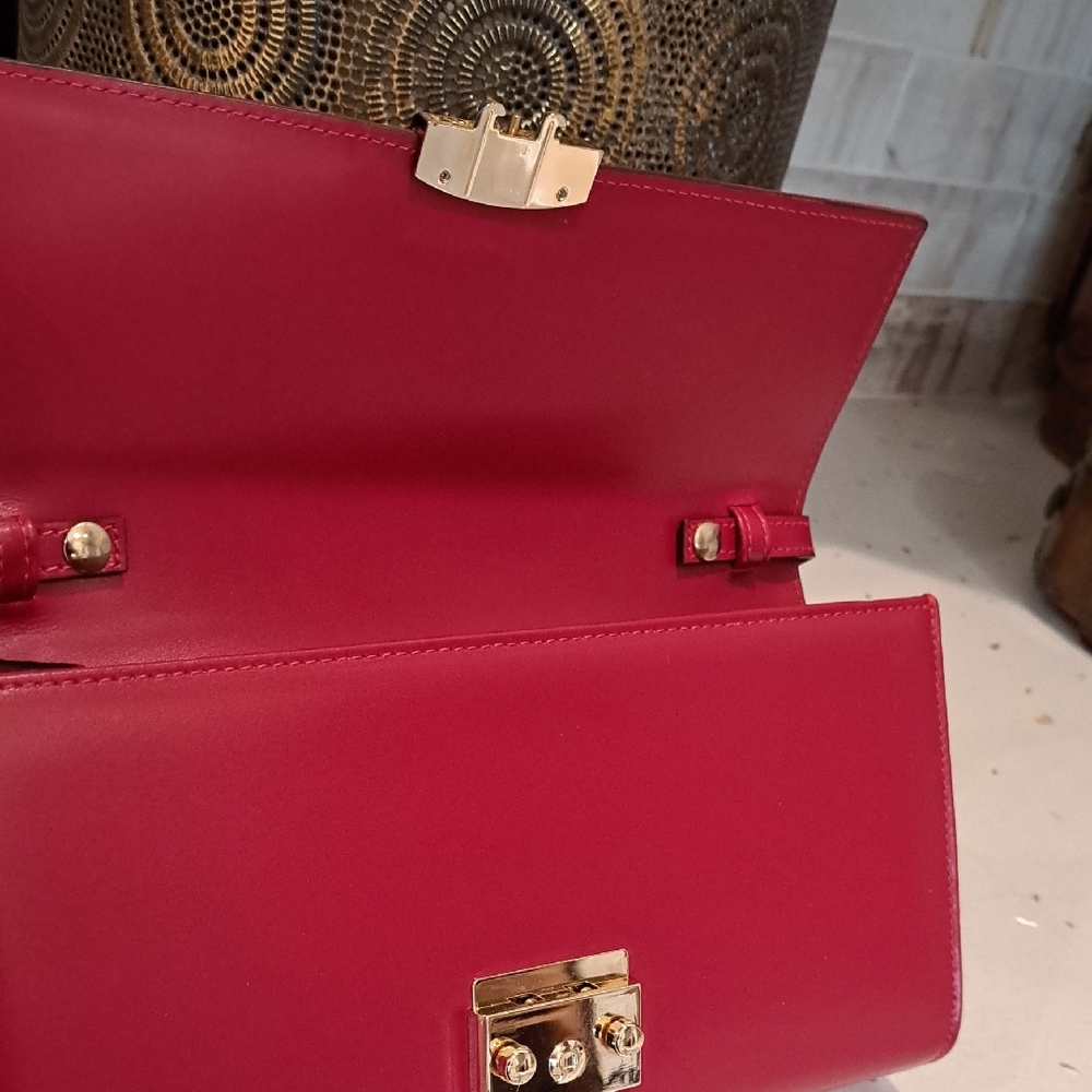NWOT Valentino Red Leather Bag - Picture 11 of 11